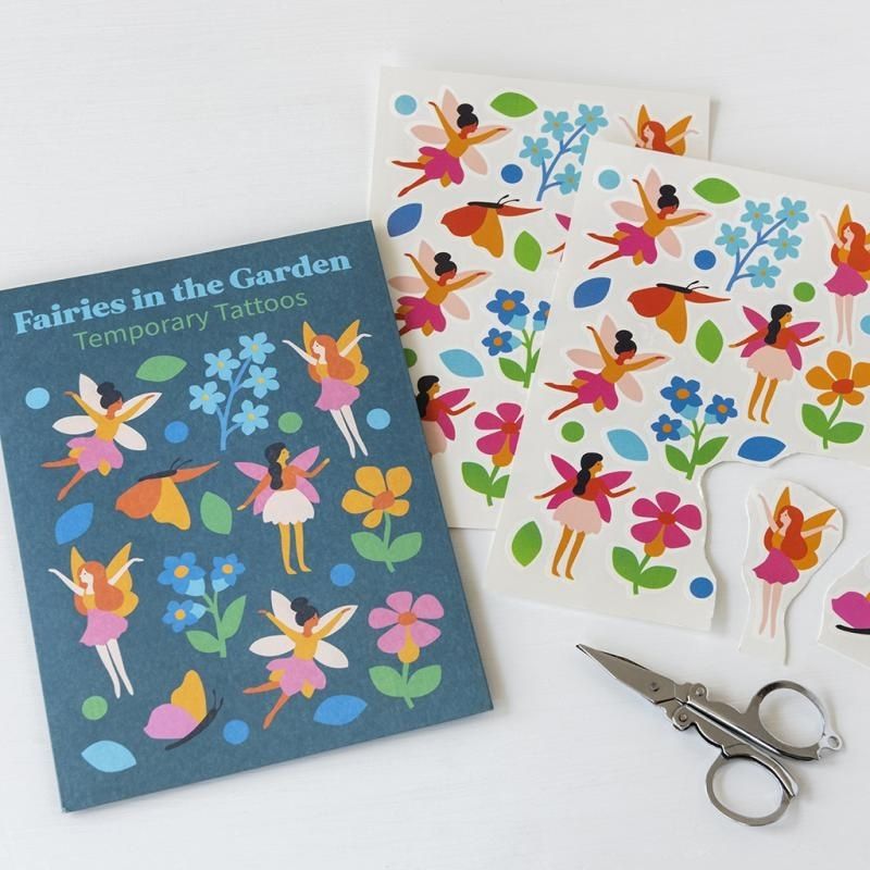 Rex London - Fairies In The Garden Temporary Tattoos (2 Sheets)